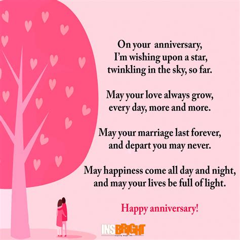 Cute Happy Anniversary Poems For Him Or Her With Images Insbright