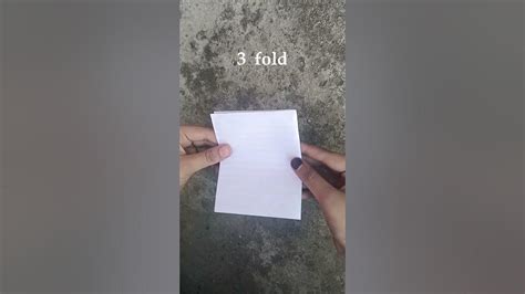 Kya Aap Jante Hai Ek Paper Ko Kitni Baar Fold Kiya Jaa Sakta Hai☺️ ️