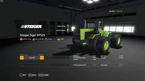 Farming Simulator 19 Usa Style Mods Collection Fs19 Steiger Tiger