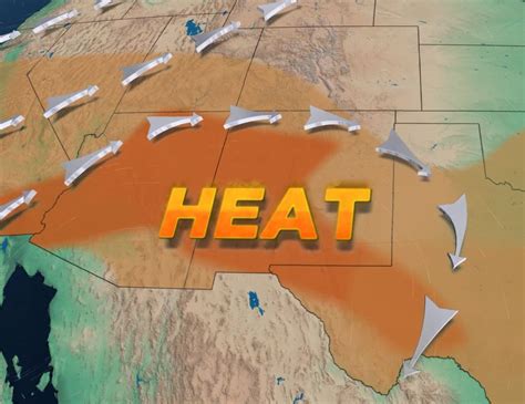 A Large Heatwave Is Expected To Warm The Southwest Up As We Inch Closer