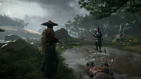 Ghost Of Tsushima Full Gameplay Reveal With Flute Sony E3 2018 Hd Youtube