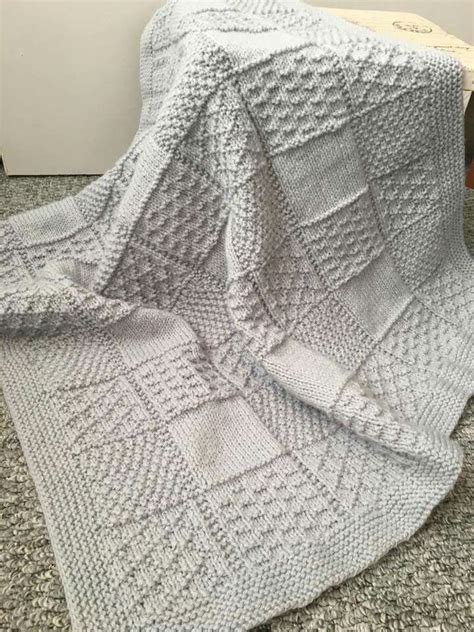 Deutsche Anleitung | Couverture en tricot facile, Modèles de couverture