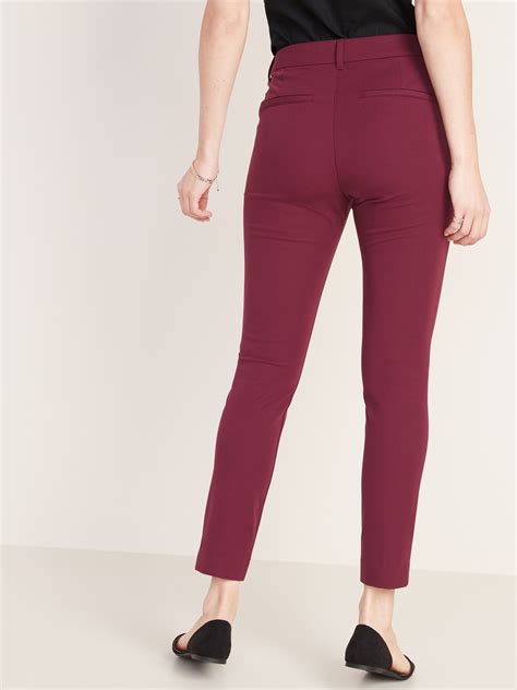 All New High Waisted Pixie Ankle Pants For Women Old Navy