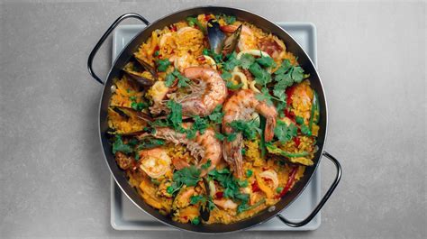 Seafood Paella Rubios Coastal Grill