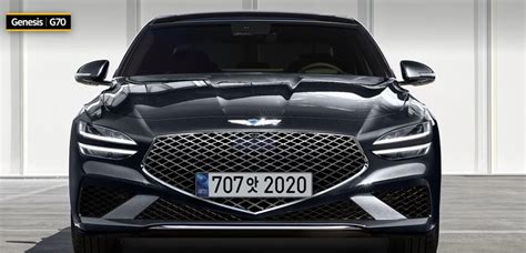 Genesis G70 Facelift Rendering Korean Car Blog