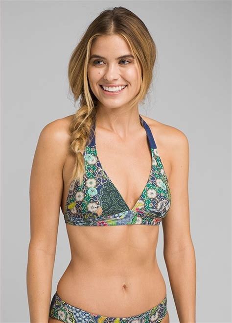 Classic Halter Swim Top Moderate Bust Coverage And Support Removable Soft Cups Fully Lined