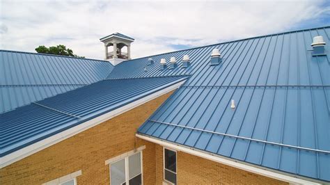 Metal Commercial Roof System David Maines And Maines Roofing