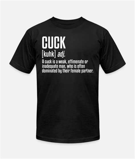 Cuck Definition Cuckold Cuckolded Hot Wife Unisex Jersey T Shirt