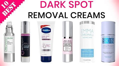Best Creams For Dark Spots Top Dark Spot Corrector For Acne Scars