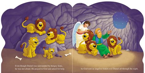 Kids Bible Stories Kids Bible Story Of Daniel In The Lions Den Images