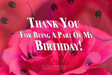 Thank You Note After Birthday Wishes Birthday Cake Images
