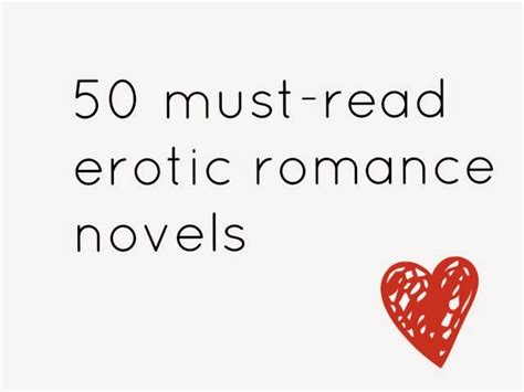 50 Must Read Erotic Romance Novels Xx Chromosomes
