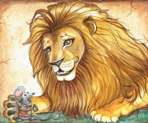 A fábula do leão e do rato história em áudio Fábulas wiki