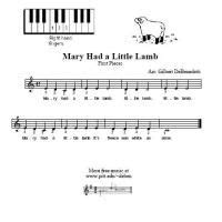 All ▾ free sheet music sheet music books digital sheet music musical equipment. Mary Had A Little Lamb For Piano - FREE Printable Sheet ...