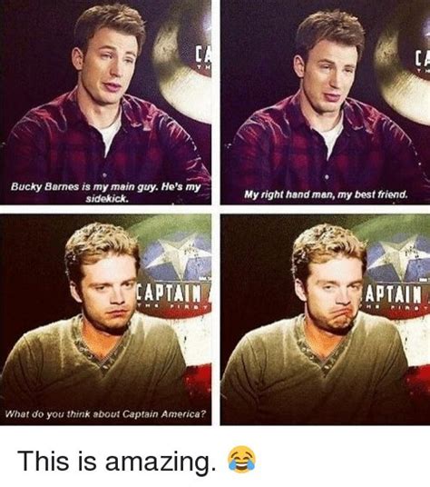 pin by animated times on 35 funniest captain america and winter soldier memes bucky barnes
