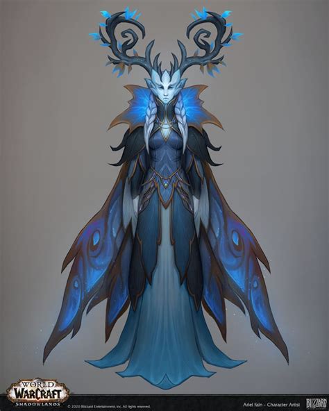 Artstation Winter Queen Ariel Fain Warcraft Art Concept Art