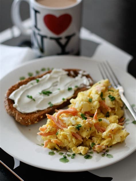 Rich in omega 3s, smoked salmon can be put to use in everything from omelets and frittatas to pastas and spreads. Smoked Salmon Scrambled Eggs - Aggie's Kitchen