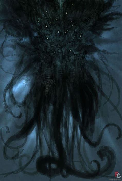 Monster Concept Art Shadow Creatures Lovecraftian Horror