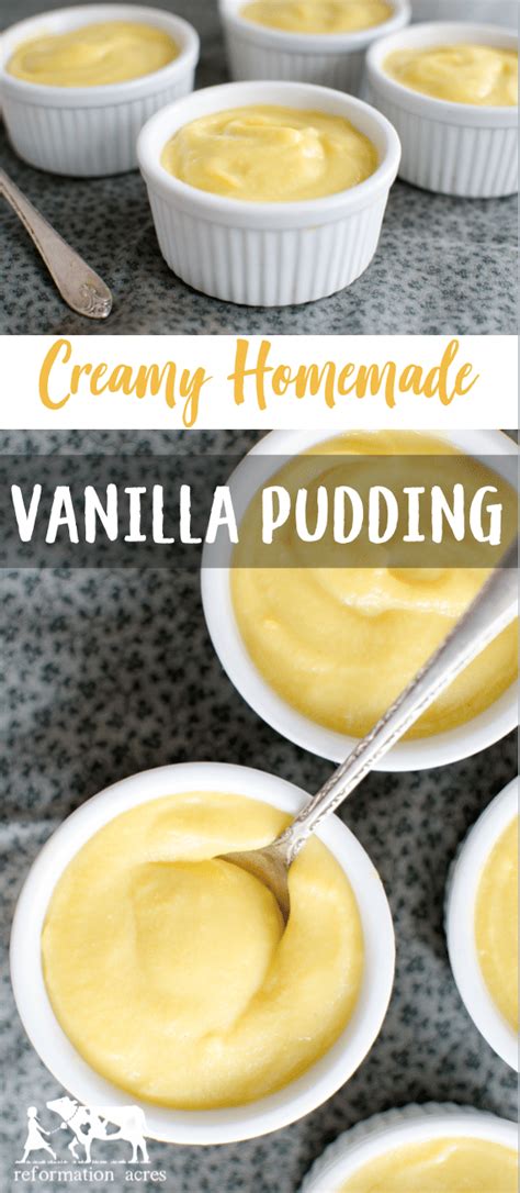 Creamy Homemade Vanilla Pudding Recipe Artofit