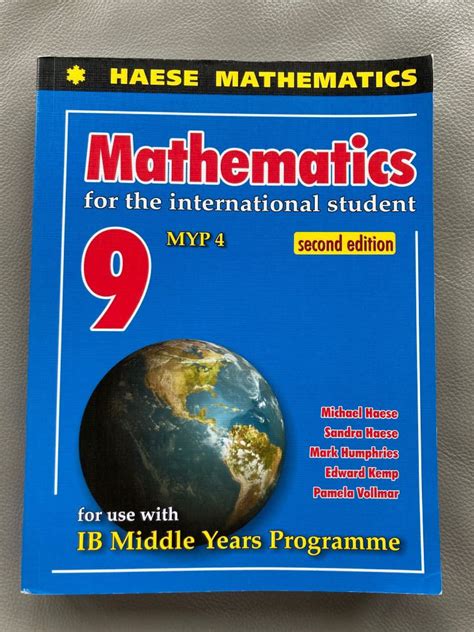 Ib Myp Math Y9 Haese Mathematics 興趣及遊戲 書本 And 文具 教科書 Carousell