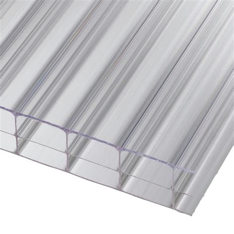 polycarbonate sheet mm trple wall clear sizes      pcc