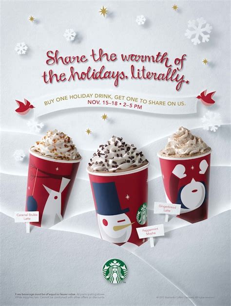 Starbucks Christmas 2012 Printed Ad Campaign On Behance