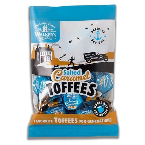 Walkers Salted Caramel Toffees 150g Candy Room