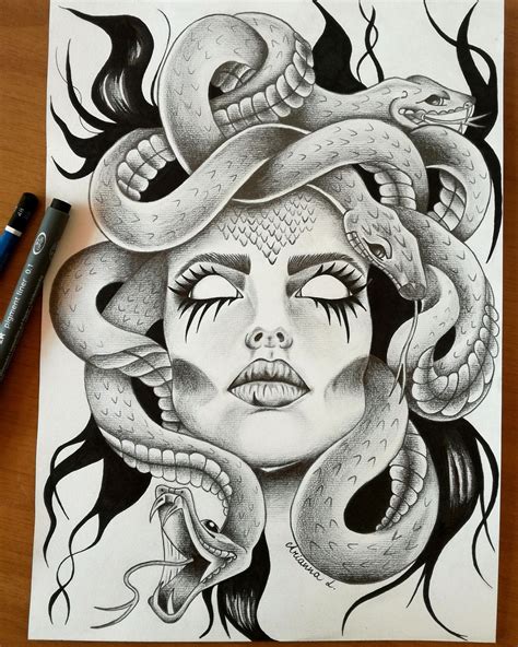 Medusa Medusa Tattoo Design Tattoo Design Drawings Medusa Art