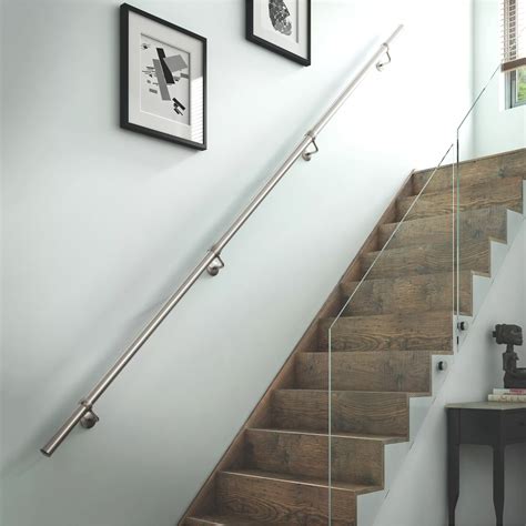 Stainless Steel Handrail Kit L3600mm Departments Diy At Bandq