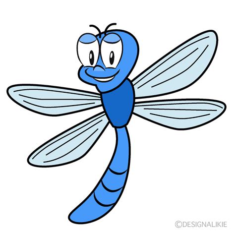 Free Cartoon Dragonfly Clipart Pictures