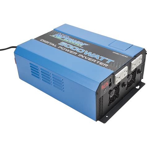 Npower Digital Portable Power Inverter — 5000 Watts Modified Sinewave Northern Tool Equipment