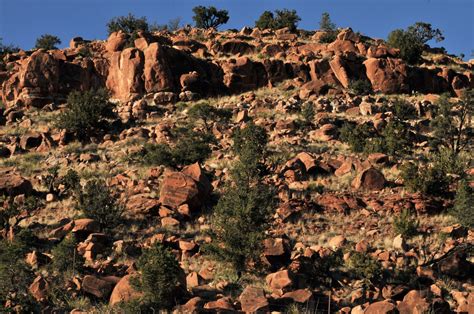 Red Rocks Mountain In Desert Free Stock Photo Public
