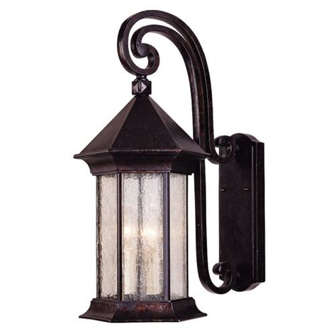 215 In H Oily Bronze Outdoor Wall Light At