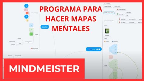 Tutorial Mindmeister Programas Para Hacer Mapas Mentales Gratis En Espa Ol Youtube