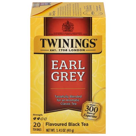 Save On Twinings Of London Earl Grey Black Tea Bags Order Online Delivery Stop And Shop