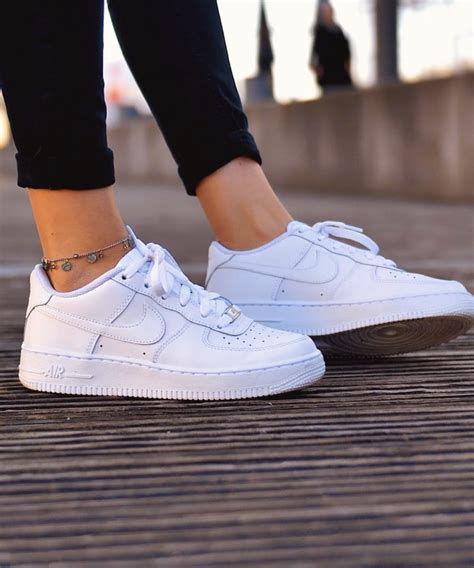 Nike Air Force 1 Shoes White Style All White Nike Shoes White