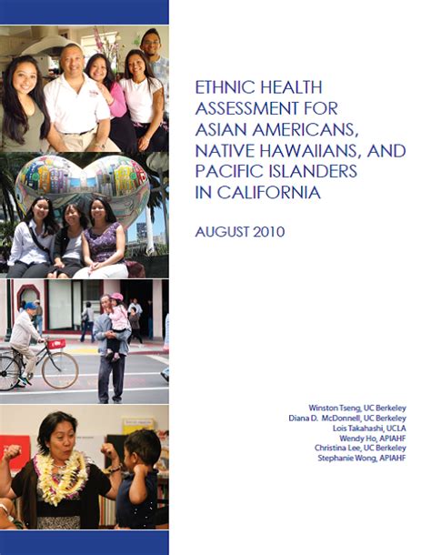Ethnic Health Assesment For Asian Americans Native Hawaiians And Pacific Islanders In