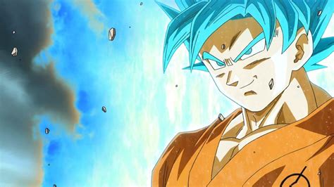 Directed by tadayoshi yamamuro and released on april 18, 2015 bald of awesome: Son Goku Super Saiyan Blue - Dragon Ball Z: Resurrection ...