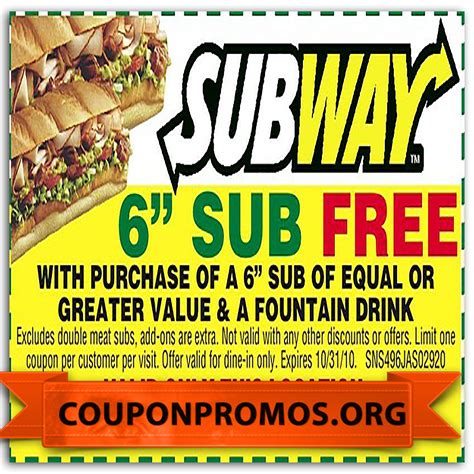 Mcdonalds canada coupons may 2018 : Free Subway Printable Coupon November 2014 | Grocery ...