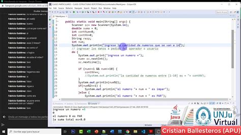Uso De La Estructura Do While En Java Clase Online Parte 55 Youtube