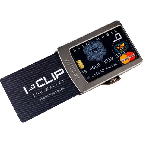 Active RFID Blocker Card Accessoires Shop I Clip The Wallet