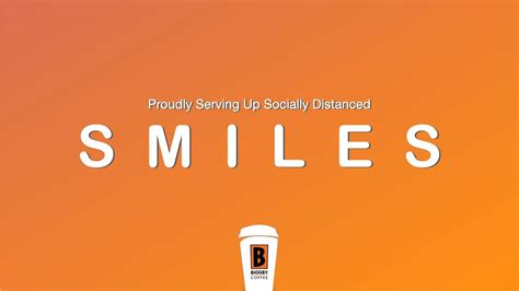 Biggby Coffee Burlington Socially Distanced Smiles