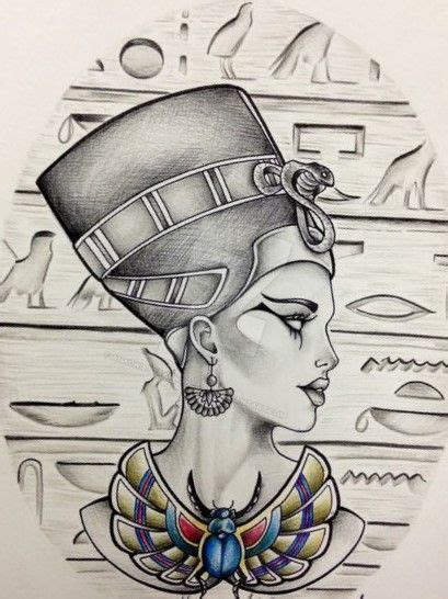 Dibujo De Nefertiti A Lápiz Nefertiti Dibujo Lapiz Amano Egipto Images And Photos Finder