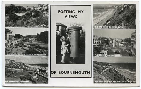 Posting My Views Of Bournemouth Multiview Rppc By Nighs O Flickr