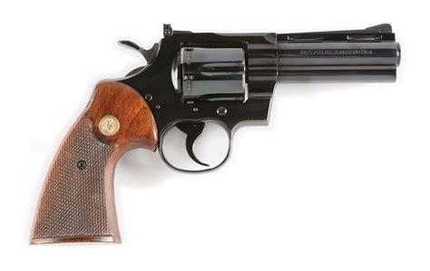 Colt Python Double Action Revolver With Box C0e