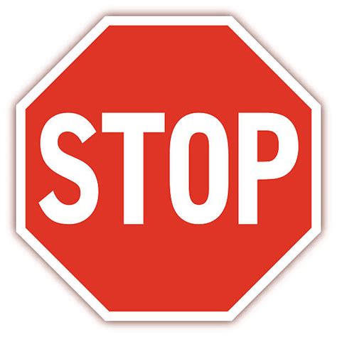 Royalty Free Stop Sign Clip Art Vector Images And Illustrations Istock