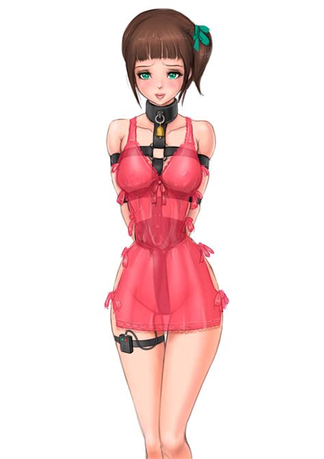 Coco Pixiv Artist Girl Arms Behind Back Bdsm Bell Body