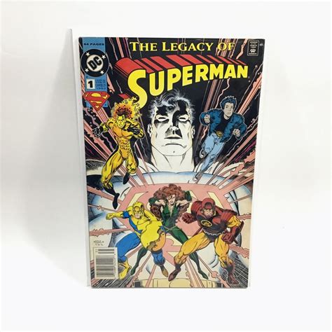 The Legacy Of Superman 1 Comic Book Dc Comics Etsy