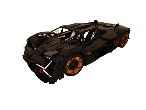 Lego Moc Lamborghini Terzo Millennio By X0mocs Rebrickable Build