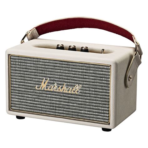 Marshall Kilburn Portable Bluetooth Speaker Cream At Gear4music